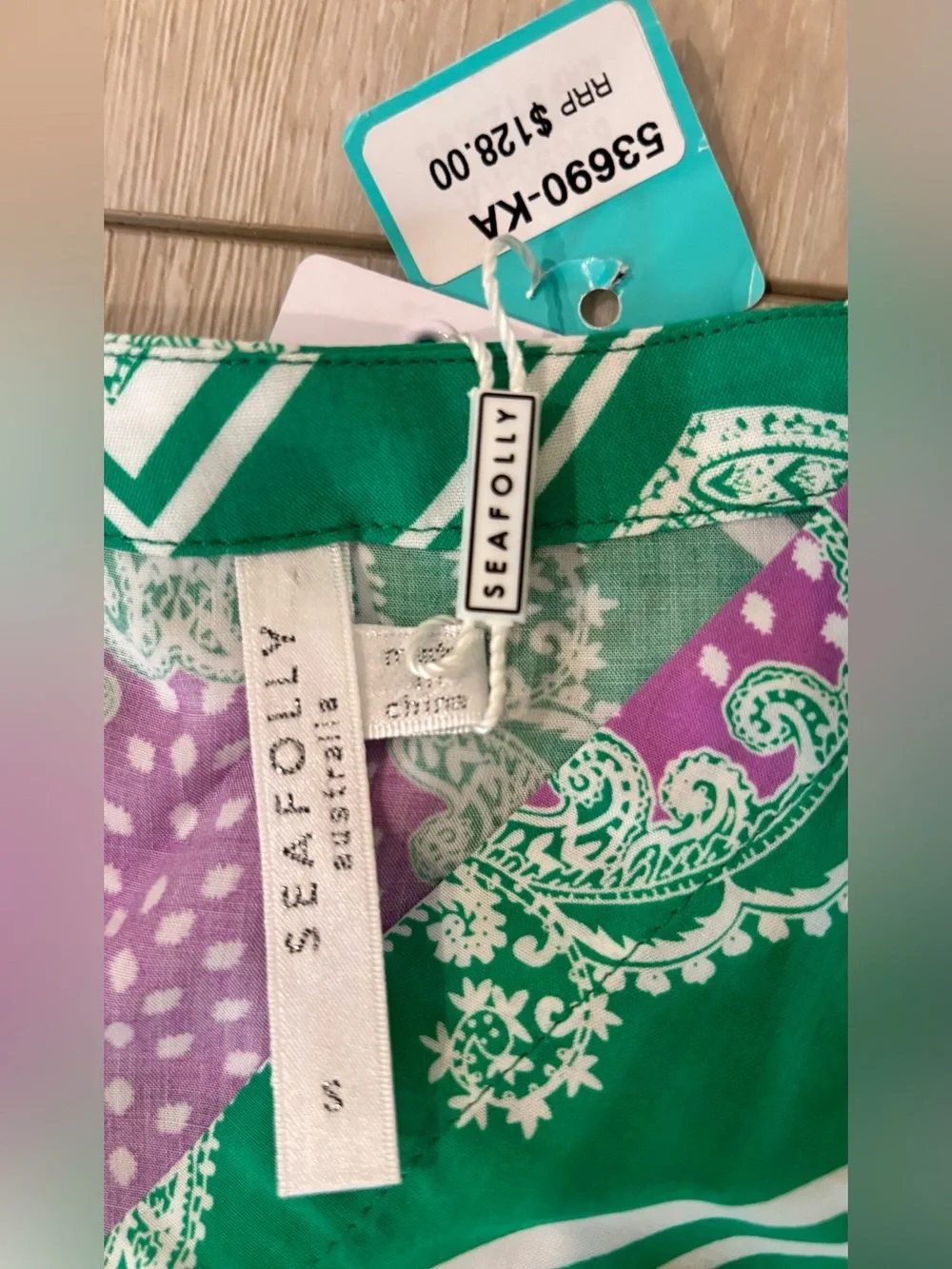 Seafolly nwt bandana